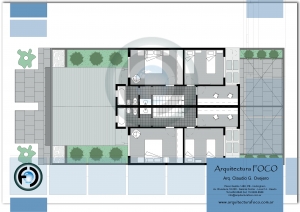 Proyecto duplex planta alta de 4 ambientes en Villa Udaondo Ituzaingo