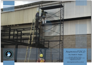 Mantenimiento de techos en empresa de parque industrial Pilar, Buenos Aires. Argentina