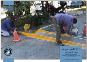 Trabajos de pintura de seguridad, San Justo, Buenos Aires