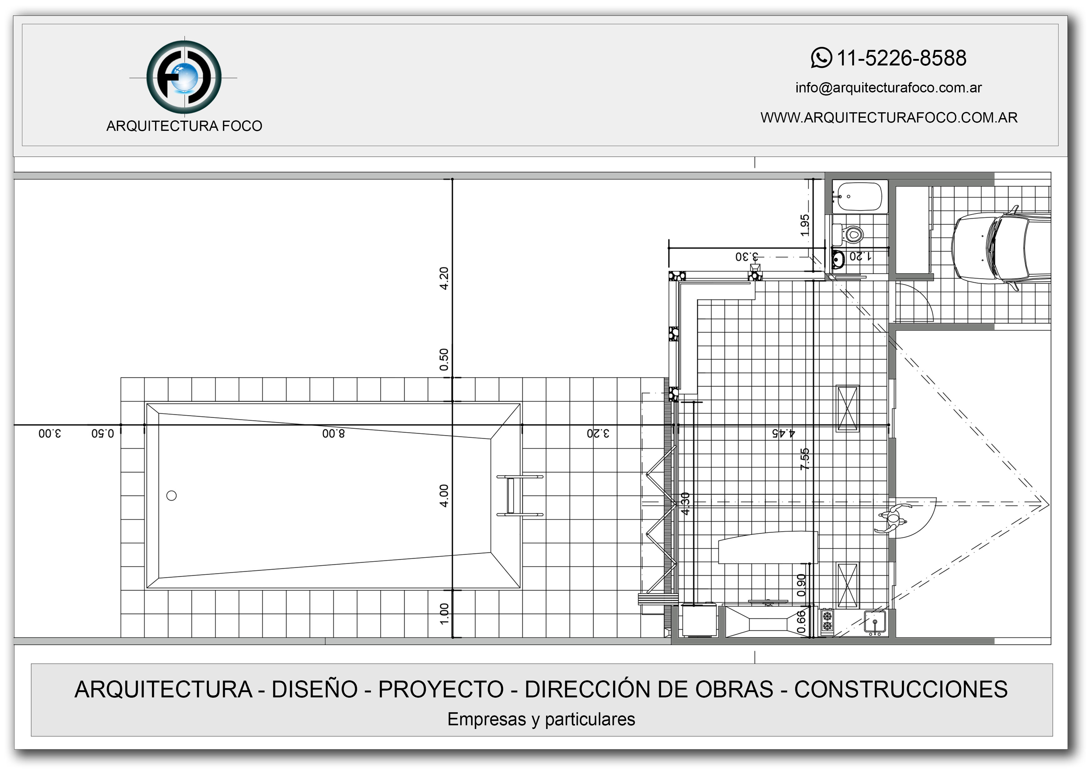 PROYECTOS DE VIVIENDAS CON PILETA, ZONA OESTE