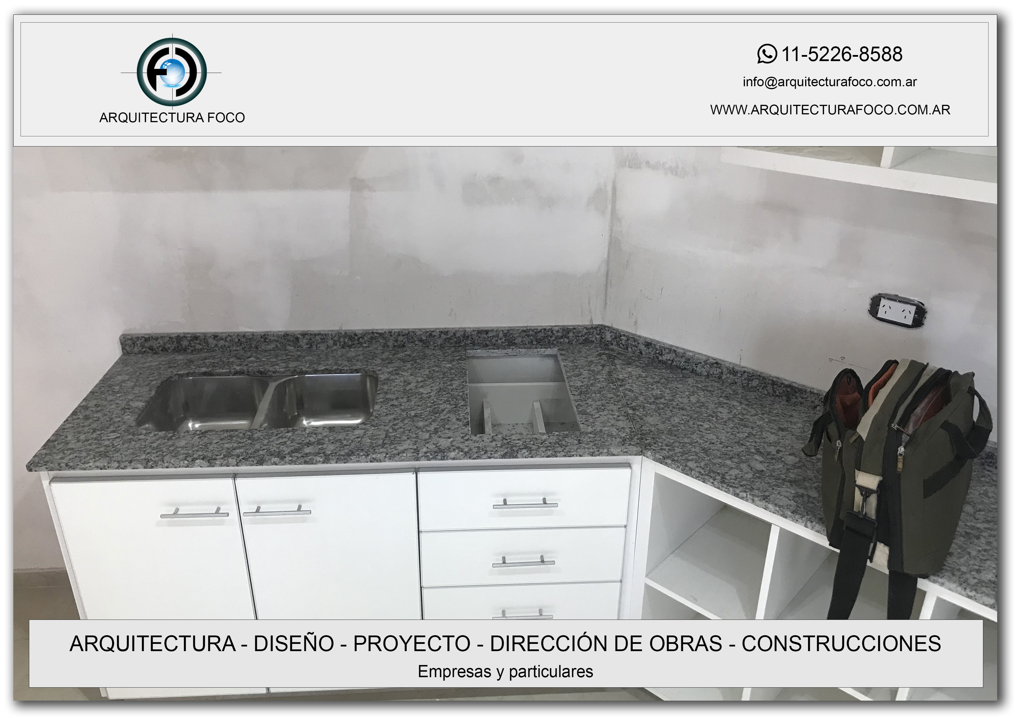 DISEÑO DE COCINAS, ADECUACIONES EN ZONA OESTE