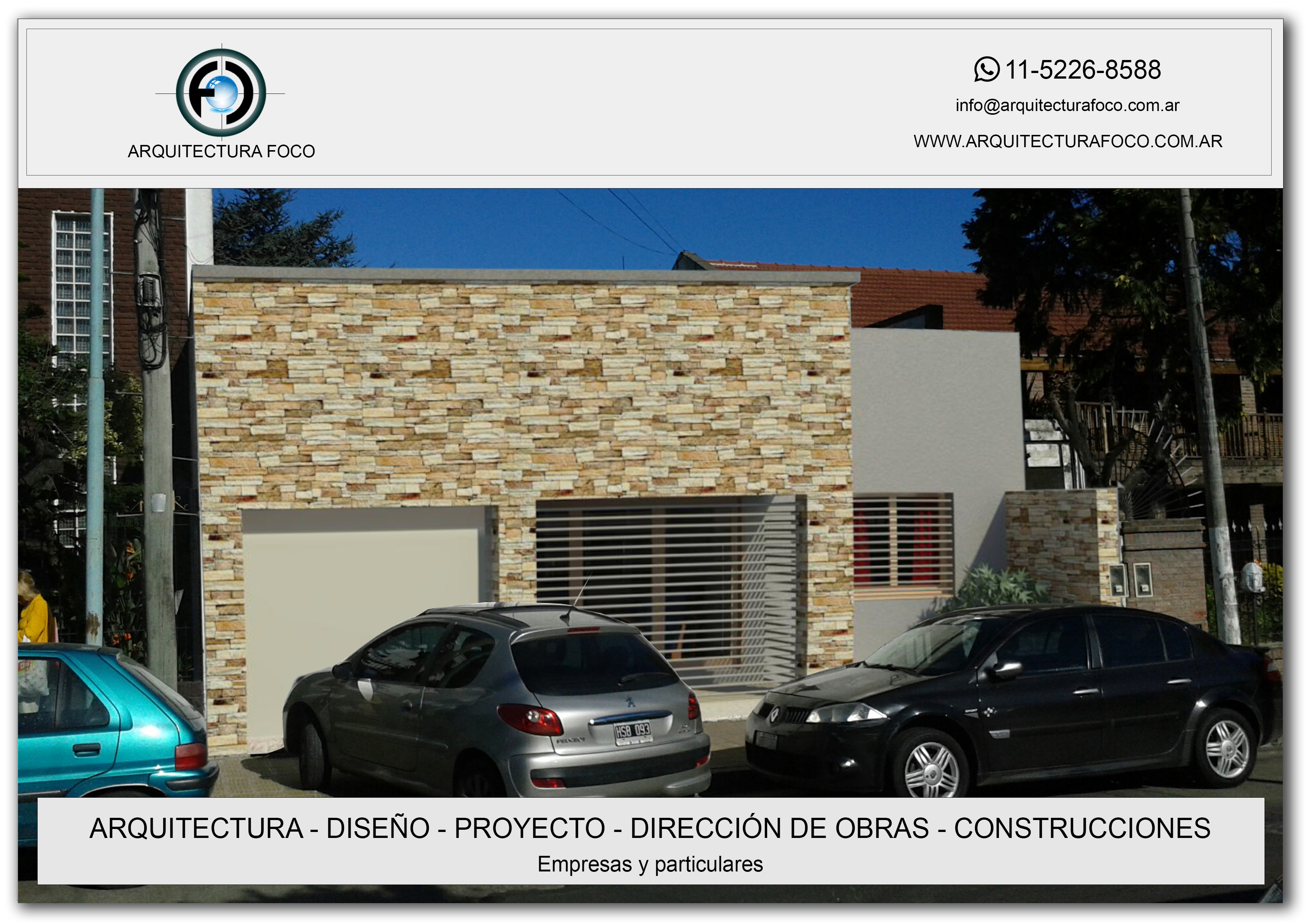 RENDERS DE FACHADA DE CASA UNIFAMILIAR
