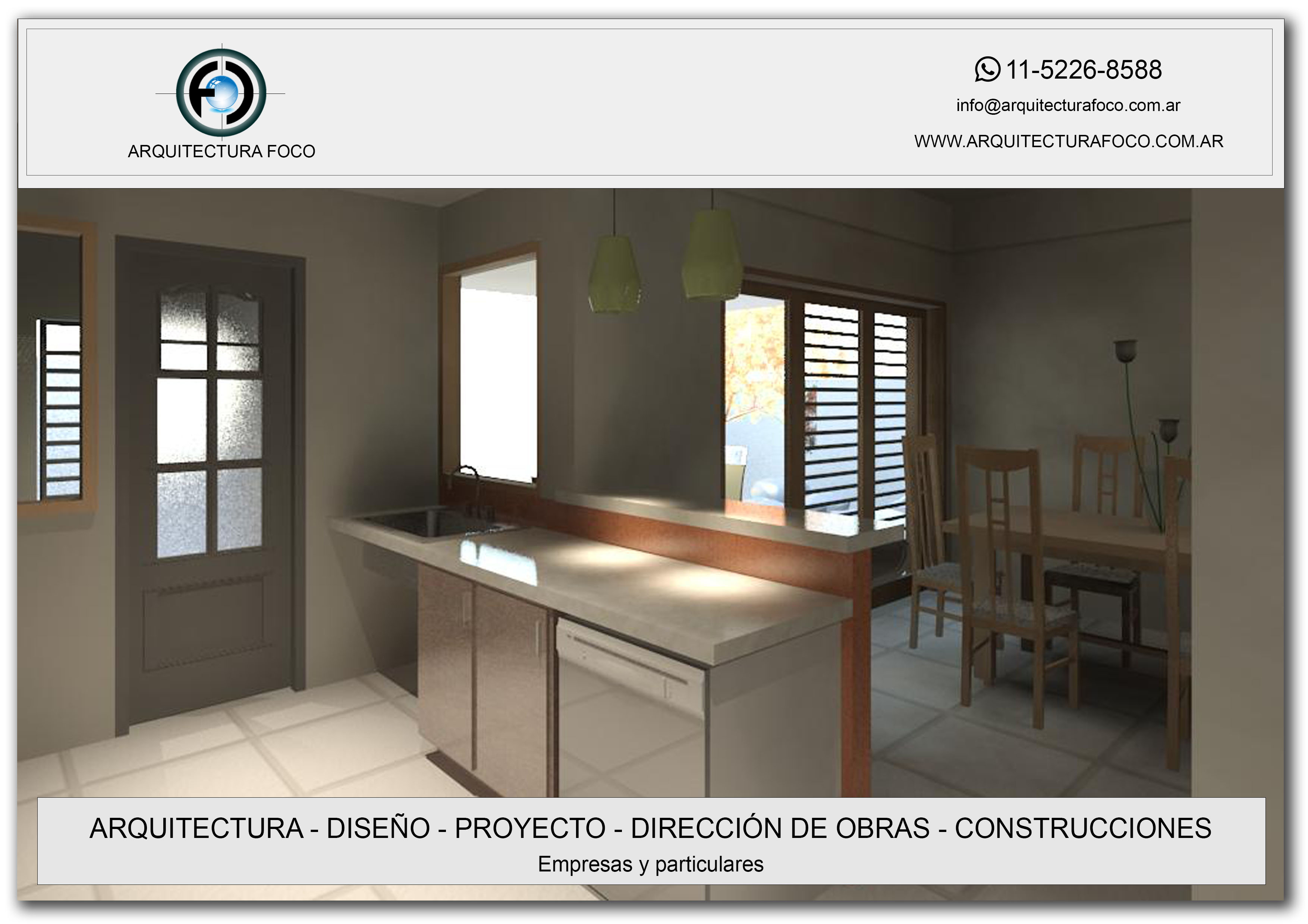 PROYECTO DE COCINAS EN VIVIENDA UNIFAMILIAR, ZONA OESTE