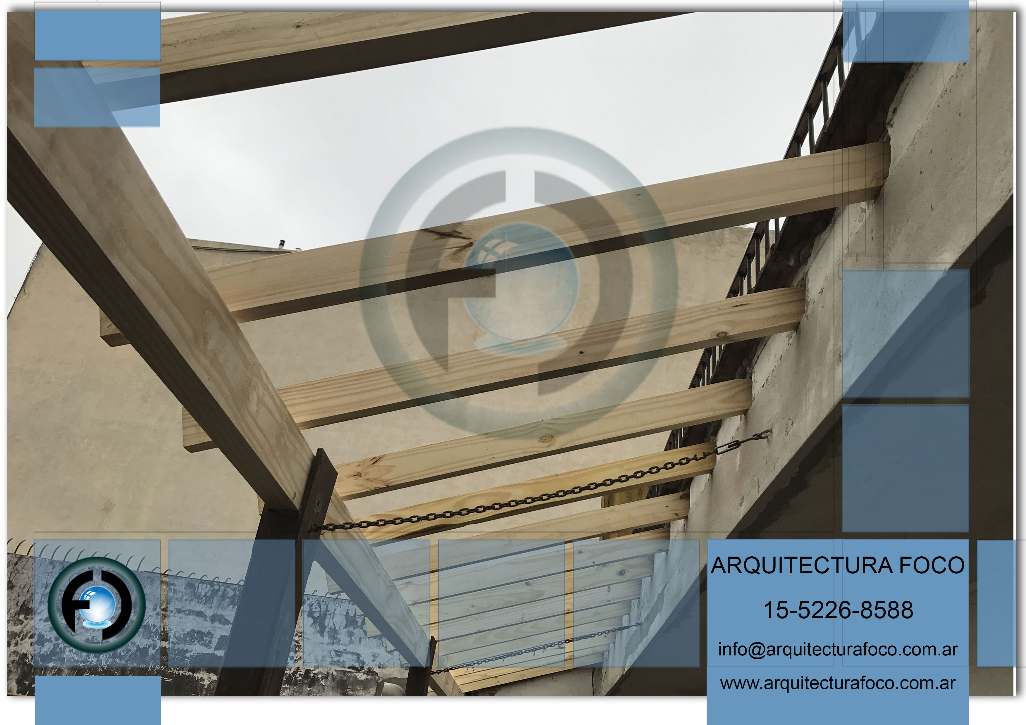 Armado de alero en techo de madera-ARQUITECTURA FOCO
