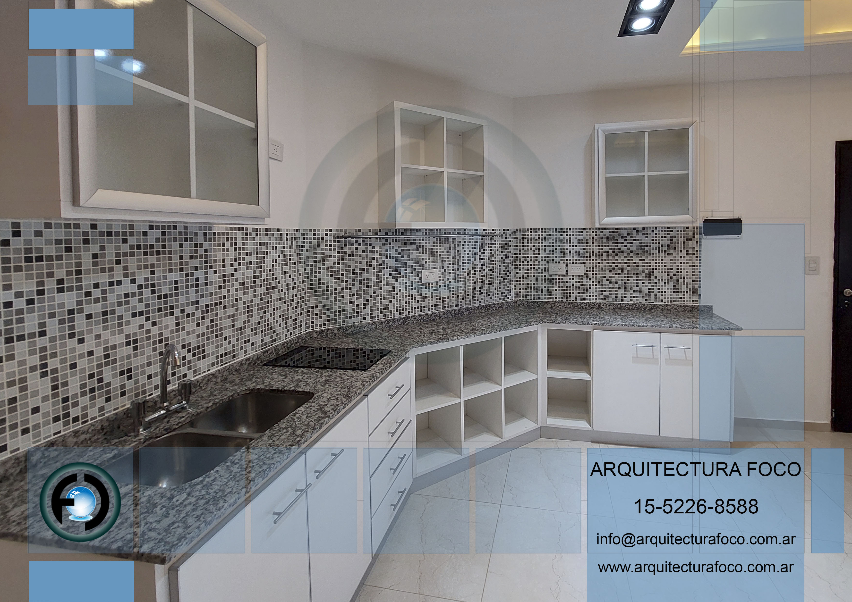 COCINA INTEGRADA - ARQUITECTURA FOCO