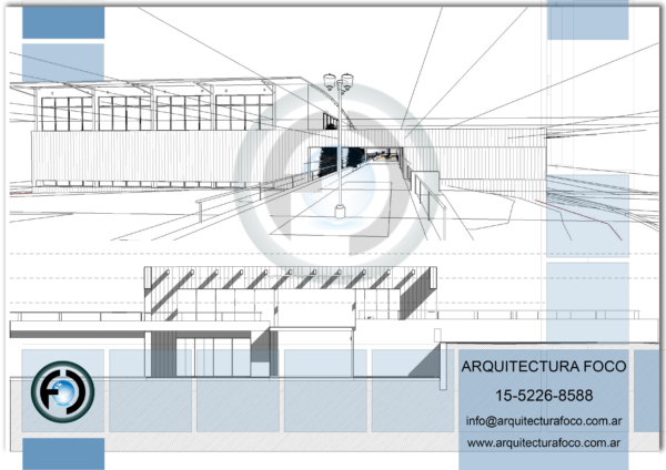CROQUIS ARQUITECTURA FOCO