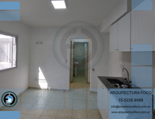 ARQUITECTO-Ituzaingo – Departamento dos ambientes – Arquitectura FOCO