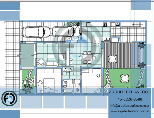 ARQUITECTO – Villa Bosch, Buenos Aires. Proyecto por modificación de vivienda unifamiliar. Arquitectura FOCO