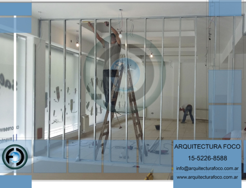 ARQUITECTO EN CABA – Buenos Aires – Construcciones techo suspendido desmontable – Arquitectura FOCO